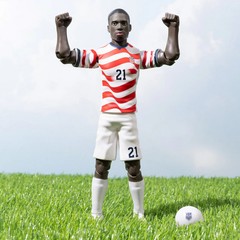 Banbo Toys SOCKERS 2026 USMNT Tim Weah Home Jersey 8″ Soccer Action Figure