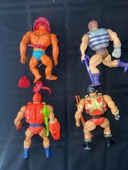 Vintage MOTU Lot of 24. 20 are Complete w/. See Description for Details.
