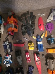 Vintage Transformers Lot Pieces And Weapons None Are Complete NO RETURNS