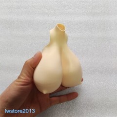 1:6 Female Pale Super Large Breast Bust Cover Model For 12” PH TBL Figure Body
