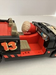 TYCO Crash Dummies Dummy Derby Black Car 1991 Not Complete Vintage Toy 90’s