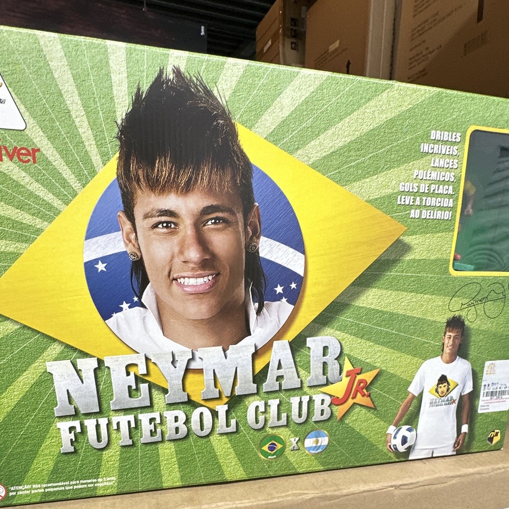 Neymar Jr Futebol Club Soccer Action Figure, Boxed Set, New Sealed Gulliver