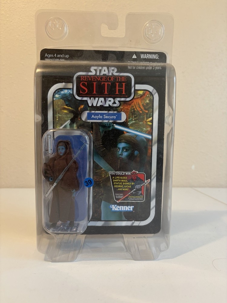 Star Wars Revenge Of The Sith Aayla Secura Figure Vintage Collection VC58 eBC4-7