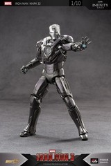 zd toys IRON MAN MARK 32 ROMEO 1/10 action figure iron man 3 MARVEL ship July