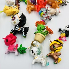 Tokidoki Unicorno Vinyl Figures & Plush Toys Lot of 21 Tokidokis