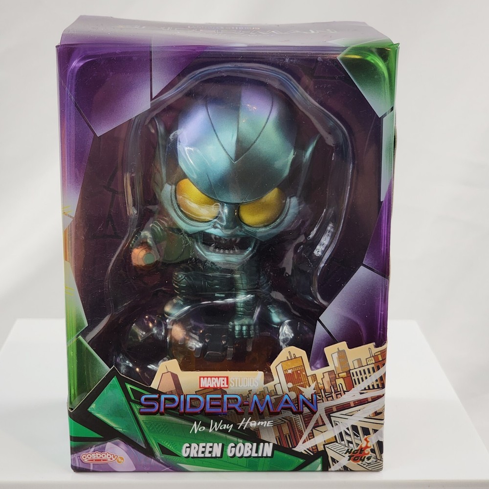Hot Toys Cosbaby Marvel Spider-Man No Way Home Green Goblin Action Vinyl Figure