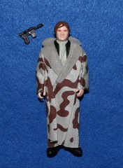 Star Wars Kenner 1984 Return of the Jedi Han Trench Coat Plain Lapel G