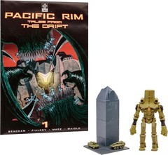 Pacific Rim GHERNO ALPHA JAEGER MARK 1 4” Figure & Comic Book McFarlane Toys NEW