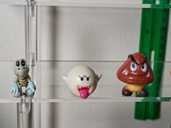 12-PK SUPER MARIO MicroLand 1″ Jakks Nintendo Boo Morton Yoshi Kamek Penguin LOT