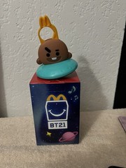 Mc Donalds 2026 BTS BT21 Shooky figure. **NEW IN BOX **FREE SHIPPING!**