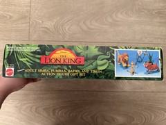 Mattel Disney Lion King Adult Simba Pumbaa Rafiki Timon Action Figure Gift Set