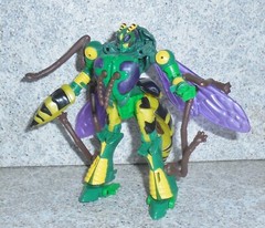 Transformers Kingdom Waspinator Complete Used Deluxe War For Cybertron