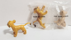 Vintage Disney The Lion King 2 Young Simbas & Nala 2-inch PVC Action Figure Toys