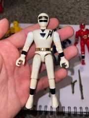 1995 Mighty Morphin Power Rangers Alien Rangers Complete Set All Weapons