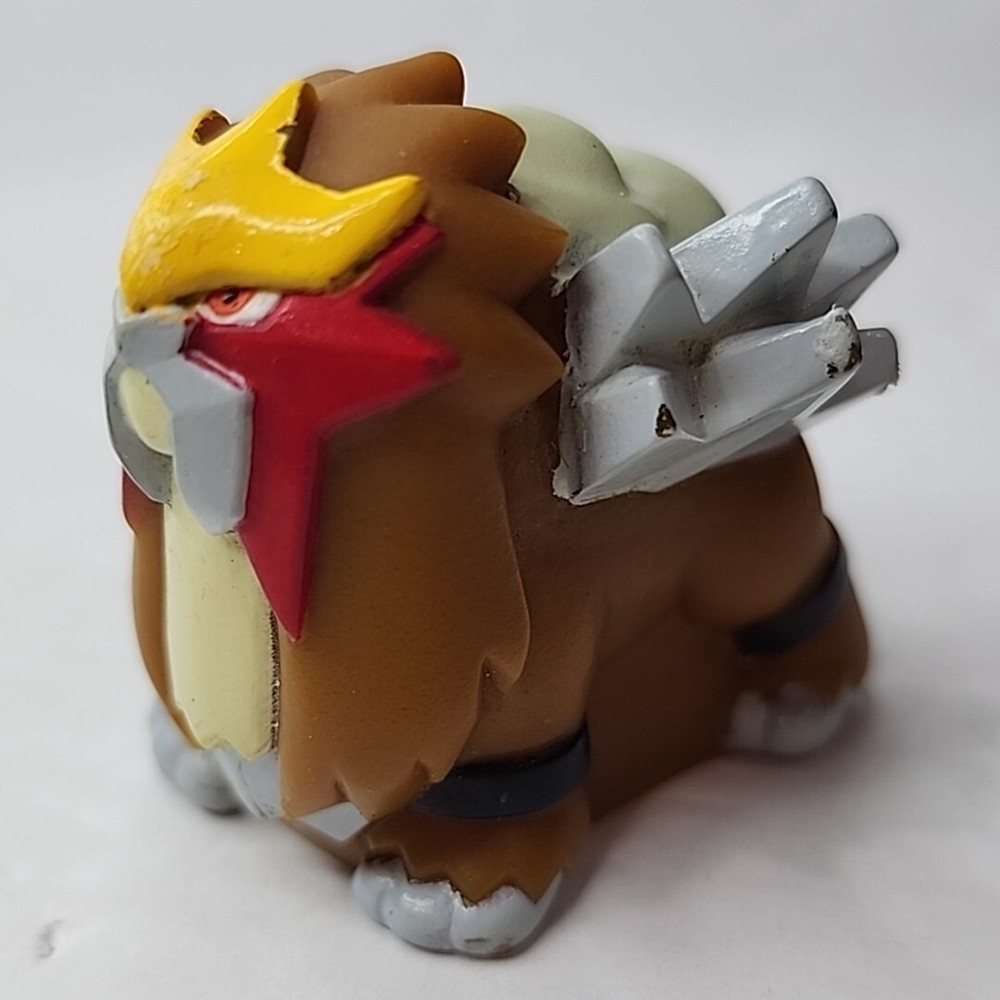 2009 Pokemon Finger Puppet 1.5″ Entei Mini Figure Nintendo Bandai