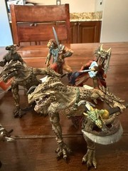 Lot Of 13 Papo Mutants Lizard Tiger Ram Alligator Lion and More! New with Tags!
