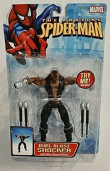 TOY BIZ THE AMAZING SPIDER-MAN DUAL BLAST SHOCKER 6″ ACTION FIGURE FAST SHIPPING