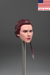1/6 Female Black Widow Scarlett Johansson Head Carving Fit 12”PH Figure Body