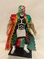 PENTAGON JR (Tricolor ) ZERO MIEDO Wrestler 7in Action Figure Mexican LUCHA LIB