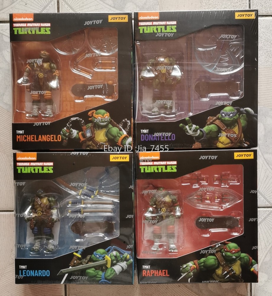 JOYTOY TMNT Teenage Mutant Ninja Turtles 1/18 Complete Model Action Figure