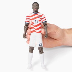 Banbo Toys SOCKERS 2026 USMNT Tim Weah Home Jersey 8″ Soccer Action Figure