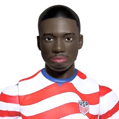Banbo Toys SOCKERS 2026 USMNT Tim Weah Home Jersey 8″ Soccer Action Figure
