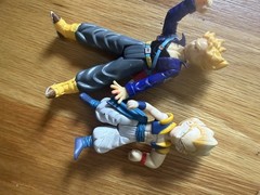 Dragon Ball Z GT Super Action Figure Lot 24 Goku Trunks Gogeta Cell Vegito