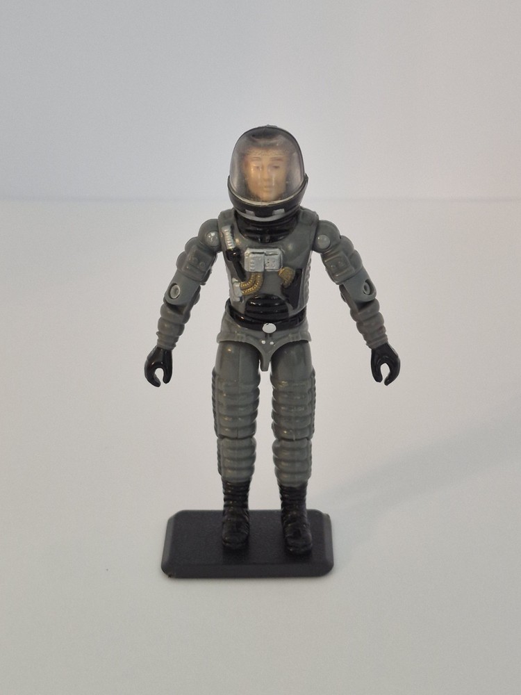 1998 Gi Joe ACE v5 Conquest X-30 Figure 100% Complete Helmet & Stand