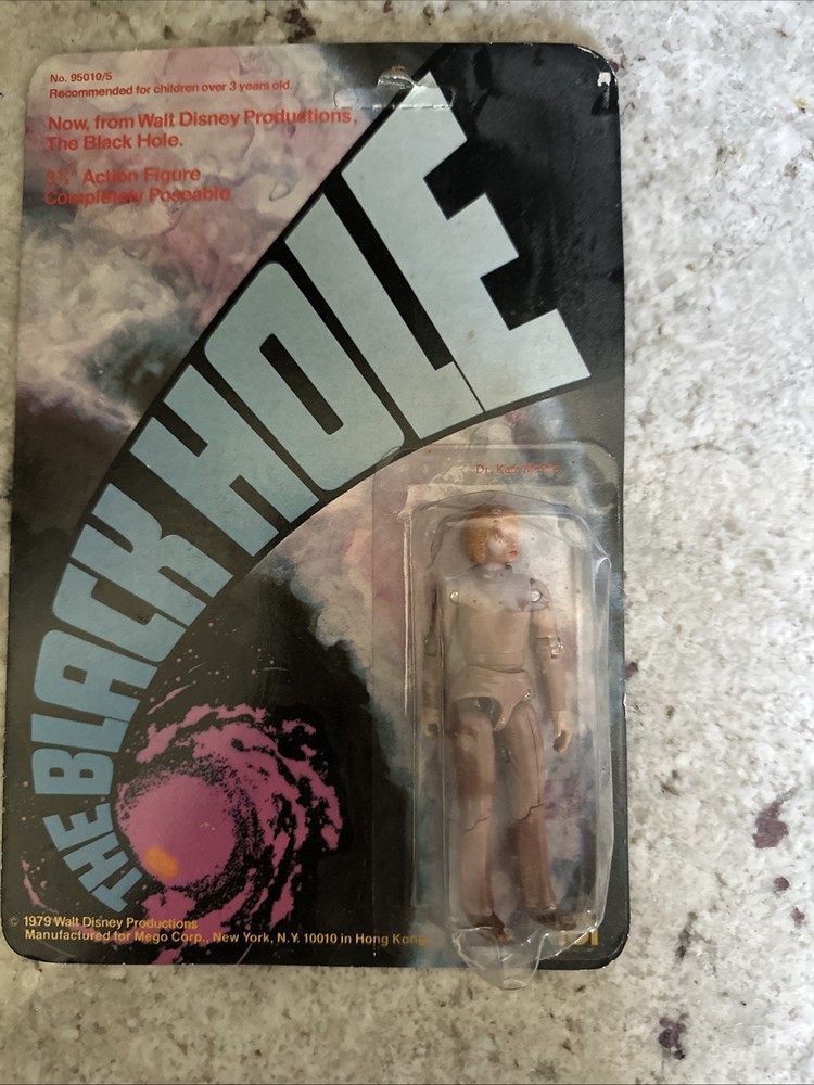 Black Hole Dr. Kate McRae Action Figure Mego 1979 MOC New Disney