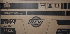 US Seller [MIB] Ramen Economical Vans REV02 Black 1/12 Scale Vehicle