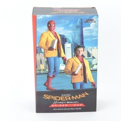 Spider-Man Homecoming Peter Parker 1:6 Action Figure Head Changable Toy Gift