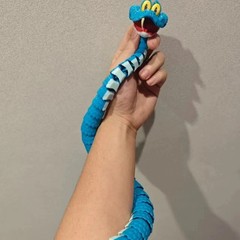 New Gary Snake: Disney Zootopia 2 Articulated Simulation Toy Snake, 3d Printed S