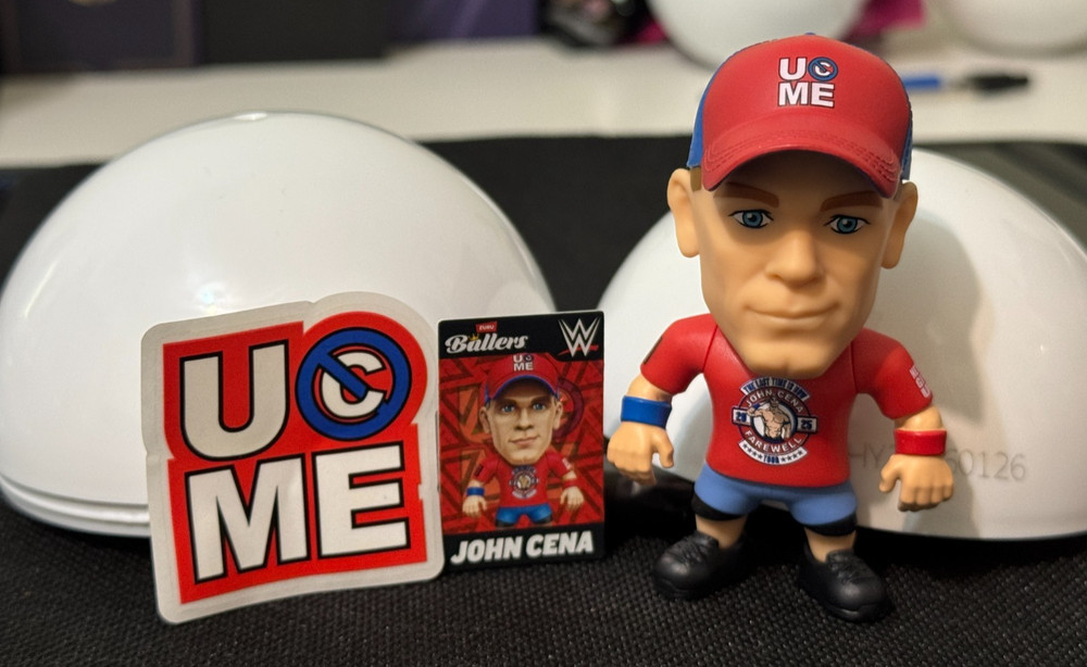 ZURU Ballers WWE John Cena Wrestling Figure Open 2026 New Target Exclusive
