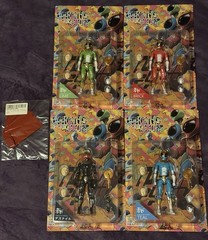 1000toys Nu Synth Toy Pizza (Knights of the Slice) LOT Of 4 Action Figures