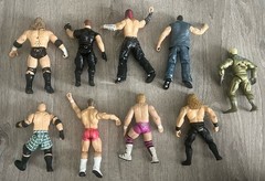 Vintage 1990’s WWF Wrestling Figures Titan Tron Billy Gunn Goldust Lot