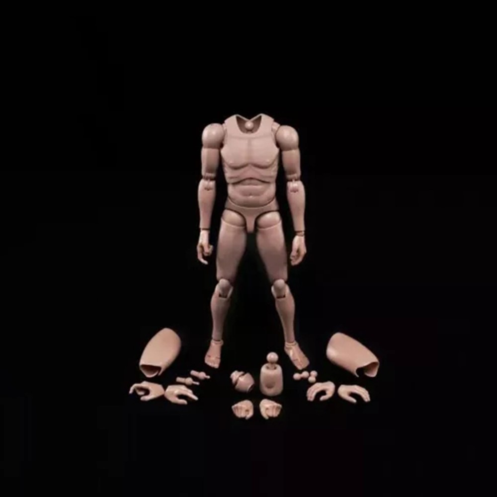 1/6 Europe Skin Action Figure Body Model MX02-A 12in Male Soldier Figure Model