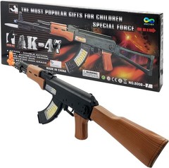 Special Forces AK-47 Children Special Toy Gun with Dazzling Light