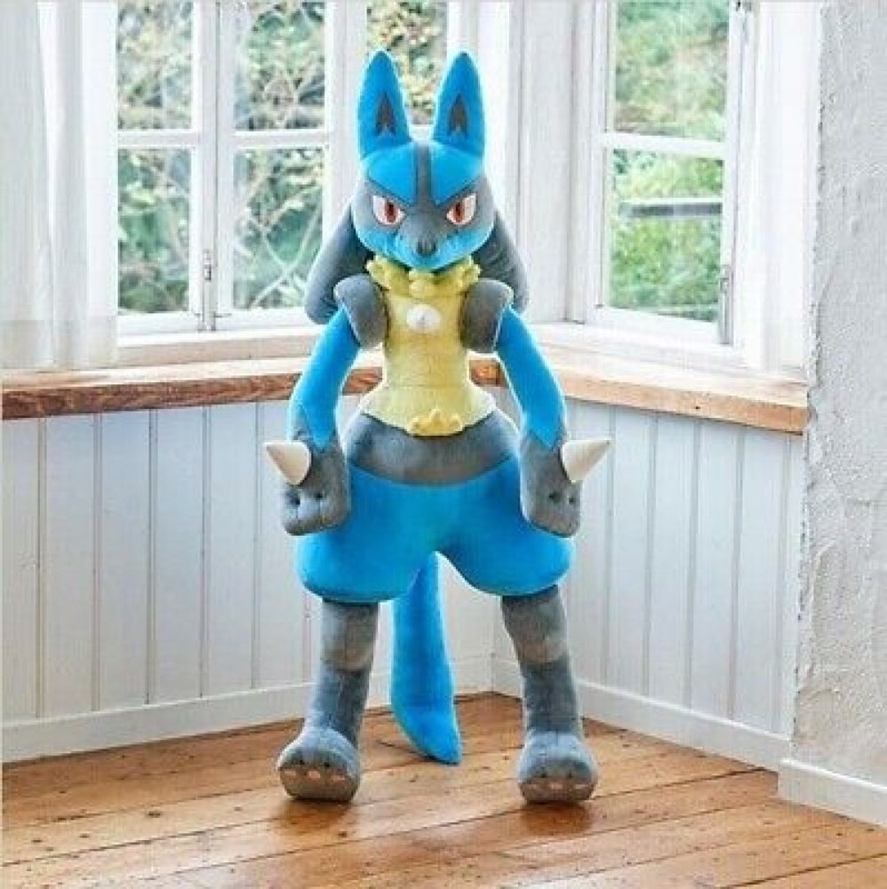Pokemon Center Online Limited Plush doll Life size Lucario 2022 47inch 1200mm JP