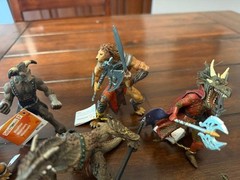 Lot Of 13 Papo Mutants Lizard Tiger Ram Alligator Lion and More! New with Tags!