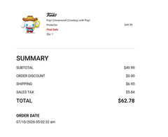 Funko Pop! Cinnamoroll (Cowboy) with Pop! Protector LE 750 PRESALE CONFIRMED✅