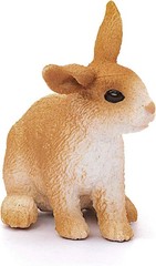 schleich 13827 Rabbit, from 3 Years FARM WORLD – Figurine, 4 x 3 x 4 cm
