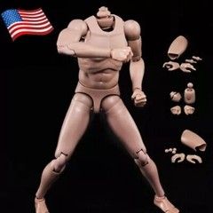 1/6 MX02-A European Male Normal Skin Color Action Figure Body Soldier Toy