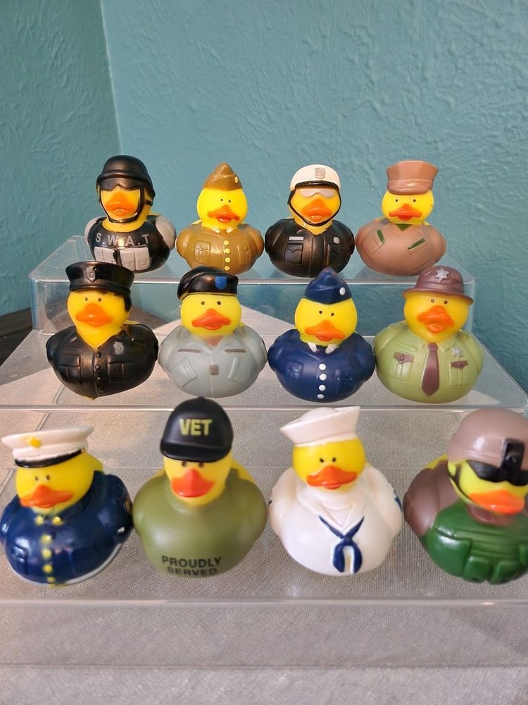 2″ Rubber Ducks VET / Military and Police/Law Enforcement – Your Pick!