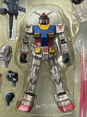 Bandai Mobile Suit 0079 Battle Scarred RX78 RX-78 Gundam Type Action Figure MSIA
