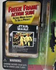 VTG 1997 Star Wars POTF2 Freeze Frame FF Luke Skywalker (Stormtrooper Disguise)