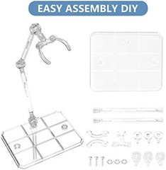 6-36 HG144 Adjustable Action Figure Display Holder Base Doll Model Support Stand