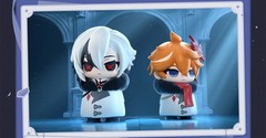Mihoyo Genshin Impact Fatui Harbingers Chibi Figures Blind Box Gift