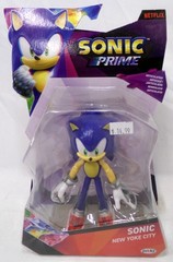 Jakks Pacific Sonic Prime New Yoke City Sonic the Hedgehog 4″ Figure 2024 New