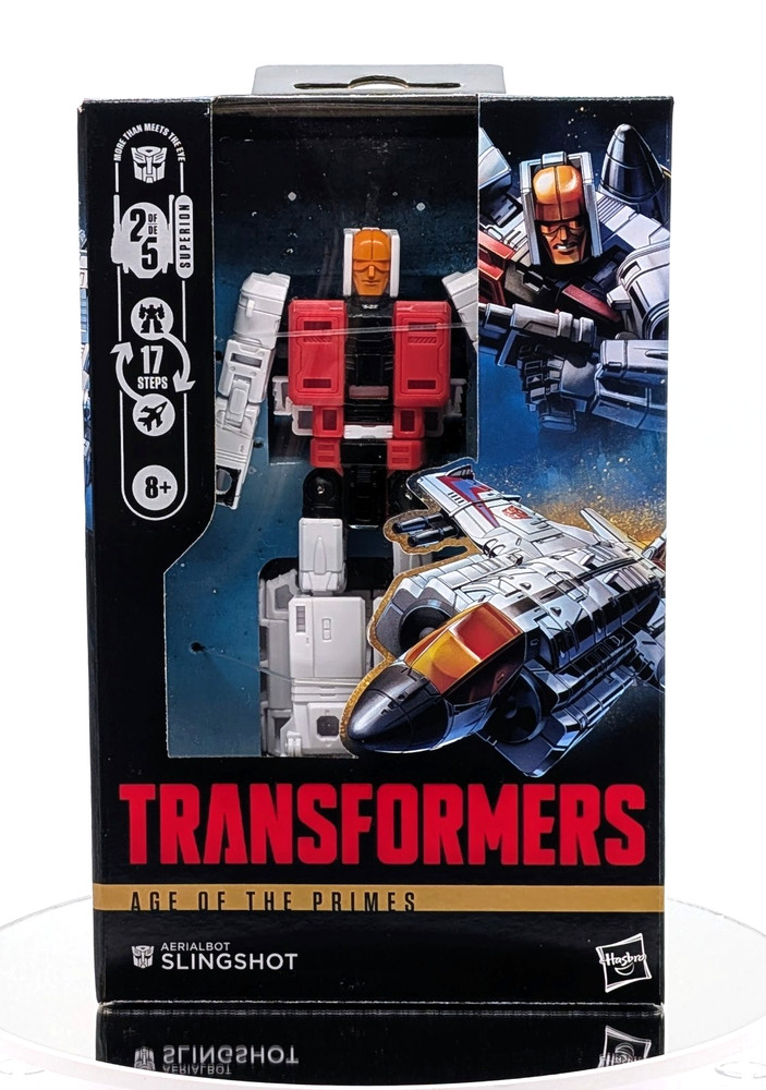 Takara Tomy/Hasbro Transformers Age of The Primes Aerialbot SLINGSHOT – 2/5!