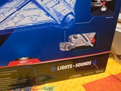 Star Wars Micro Galaxy Squadron GHOST Rebels Light & Sounds w/4 Mini Figures